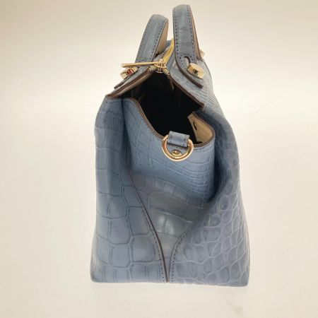  Modaprincipe 2ＷＡＹ　ハンドバッグ　ショルダーバッグ くすみブルー