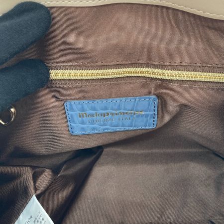  Modaprincipe 2ＷＡＹ　ハンドバッグ　ショルダーバッグ くすみブルー
