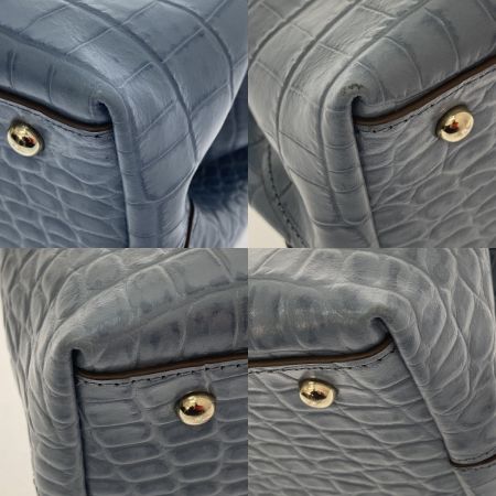  Modaprincipe 2ＷＡＹ　ハンドバッグ　ショルダーバッグ くすみブルー