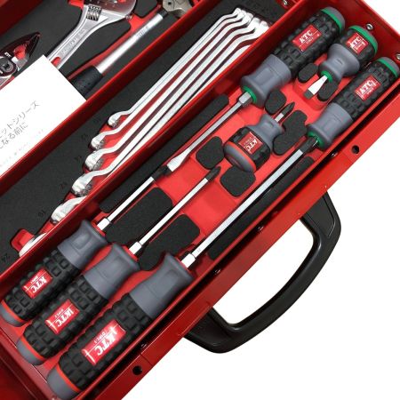  TONE KTC ツール52点セット BX331(TONE) SK45224WZR(KTC) レッド