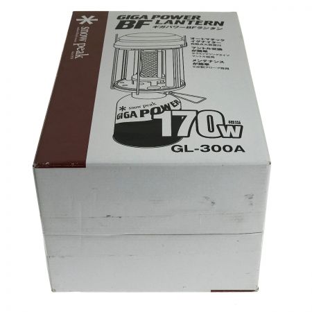  snowpeak スノーピーク ギガパワー BFランタン GL-300A 未使用品 明るさ170W相当
