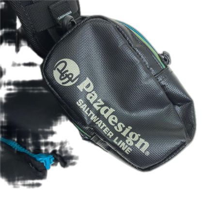  Pazdesign パズデザイン フィッシングベスト SALTWATER LINE ブラック