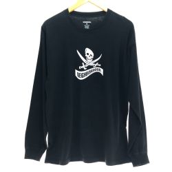 □□ NEIGHBORHOOD ネイバーフッド 長袖Tシャツ Mサイズ ブラック Bランク