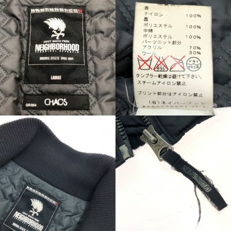  NEIGHBORHOOD ネイバーフッド ジャケット Lサイズ TSNH-JK01 ブラック