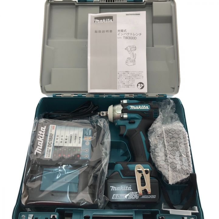 MAKITA マキタ 充電式インパクトレンチ 18V TW300DRGX 青｜中古｜なんでもリサイクルビッグバン