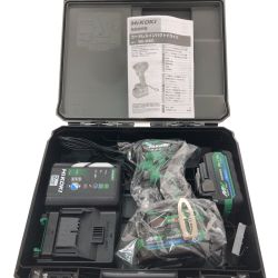 □□ HiKOKI ハイコーキ コードレスインパクトドライバ 36V WH36DD(2XHLSZ) アグレッシブグリーン Sランク