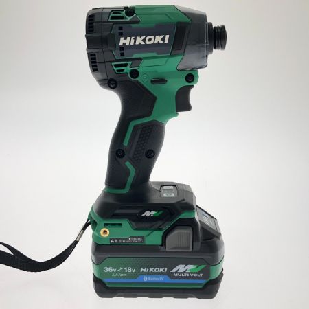  HiKOKI ハイコーキ コードレスインパクトドライバ 36V WH36DD(2XHLSZ) アグレッシブグリーン