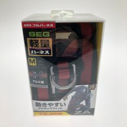 □□ TAJIMA タジマ フルハーネス型 ハーネスZA ライン赤 Mサイズ AZAM-LRE 赤 Sランク