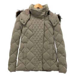 □□ TATRAS ダウンジャケット サイズ01(S) LTA15A4426 ベージュ Bランク