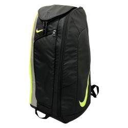□□ NIKE ナイキ コート テック 1 テニスバックパック BA4866-072 ブラック/メタリックシルバー/ボルト Bランク