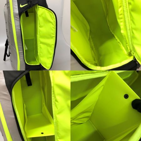  NIKE ナイキ コート テック 1 テニスバックパック BA4866-072 ブラック/メタリックシルバー/ボルト