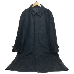 □□ COMME des GARCONS コムデギャルソン ウールステンカラーコート Mサイズ HC-080050 ブラック Bランク