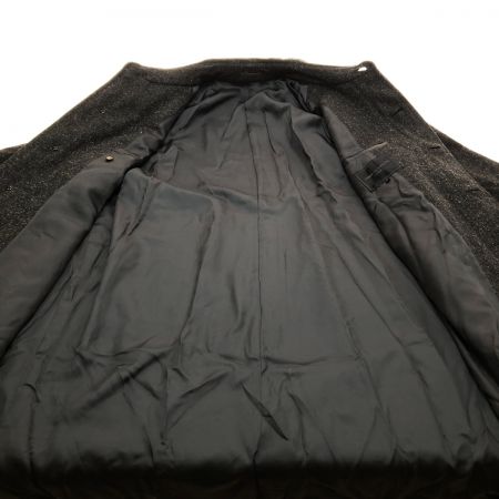  COMME des GARCONS コムデギャルソン ウールステンカラーコート Mサイズ HC-080050 ブラック