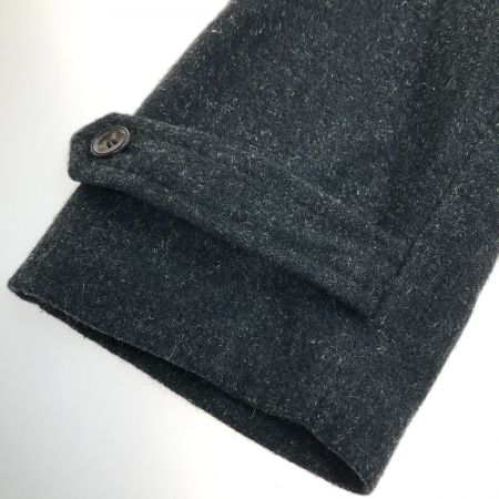  COMME des GARCONS コムデギャルソン ウールステンカラーコート Mサイズ HC-080050 ブラック