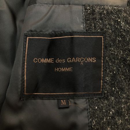  COMME des GARCONS コムデギャルソン ウールステンカラーコート Mサイズ HC-080050 ブラック