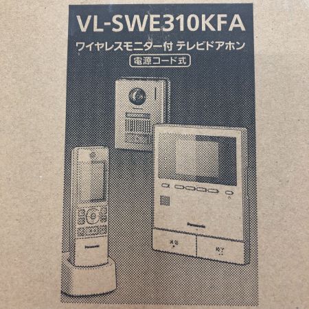  Panasonic パナソニック ワイヤレスモニター付 テレビドアホン VL-SWE310KFA