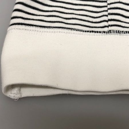  visvim パーカー プルオーバーパーカ SIZE S ボーダー ホワイト×ブラック