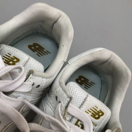  NEW BALANCE ニュー・バランス アイコニックモデル スニーカー 23.5cm WL574SYI ホワイト