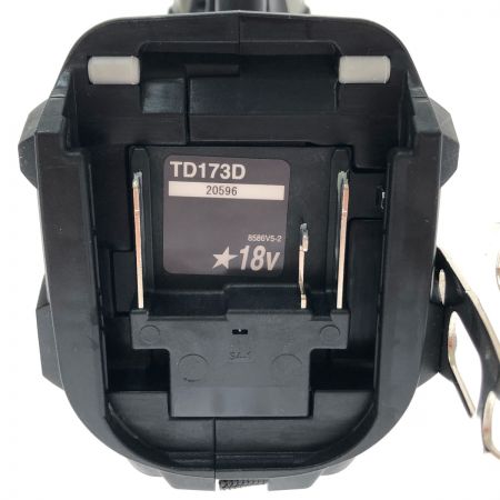  MAKITA マキタ 充電式インパクトドライバ 18V TD173DXB ブラック