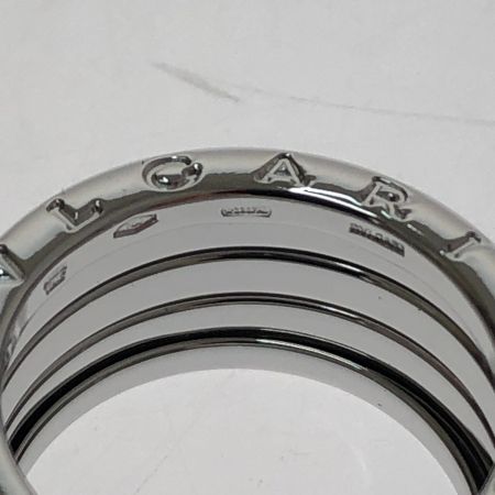  BVLGARI ブルガリ 指輪 ビー・ゼロワン 4バンドリング 磨き処理済 K18WG
