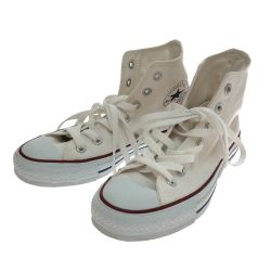 □□ CONVERSE コンバース オールスター ハイ スニーカー 23.5cm 本体のみ M7650 ホワイト Bランク