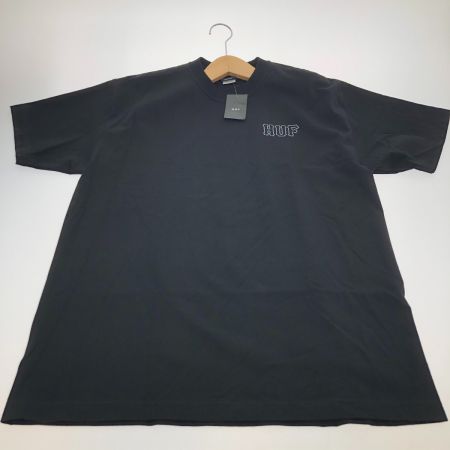 HUF ハフ 半袖 ロゴTシャツ Lサイズ TS01955 ブラック