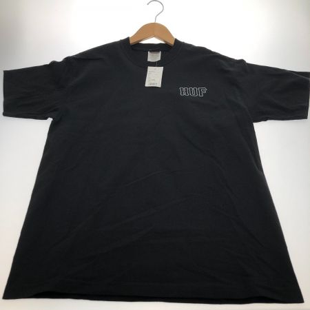  HUF ハフ 半袖 ロゴTシャツ Mサイズ TS01955 ブラック