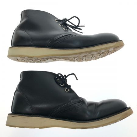  RED WING レッドウィング チャッカブーツ 27.5cm 本体のみ D3148 ブラック
