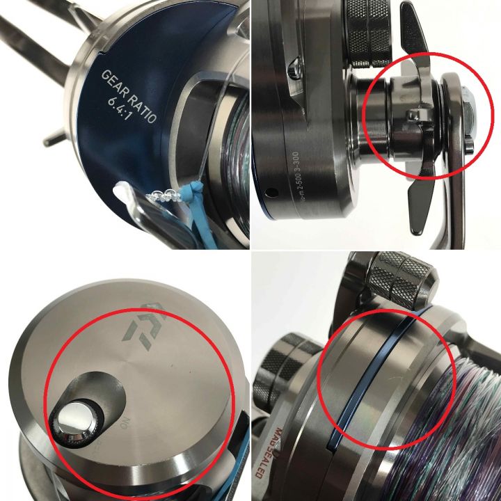 DAIWA ダイワ 15ソルティガ 15H 右巻き 607259 ハンドルノブ交換｜中古｜なんでもリサイクルビッグバン