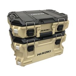 □□ HiKOKI ハイコーキ マルチクルーザー ツールボックス M・Lセット サンドベージュ Cランク