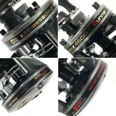 Abu Garcia アブガルシア アンバサダー 4600C GUNNAR 右ハンドル 