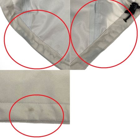  Jackson ジャクソン 耐久撥水ハーフジップパーカー ライトグレー サイズXL