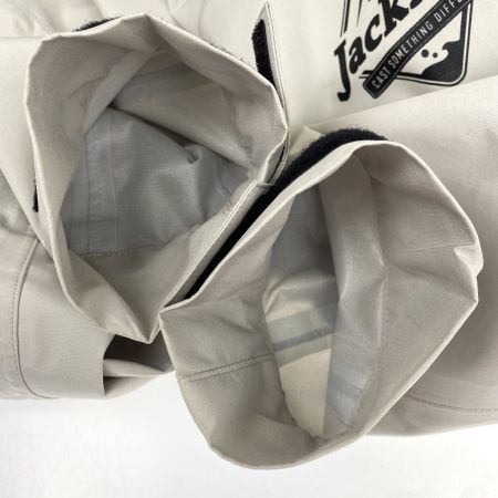  Jackson ジャクソン 耐久撥水ハーフジップパーカー ライトグレー サイズXL