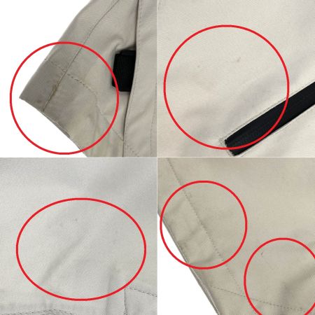  Jackson ジャクソン 耐久撥水ハーフジップパーカー ライトグレー サイズXL