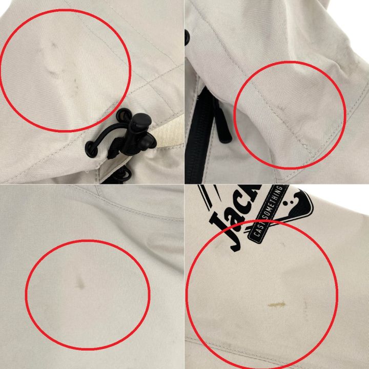 Jackson ジャクソン 耐久撥水ハーフジップパーカー ライトグレー