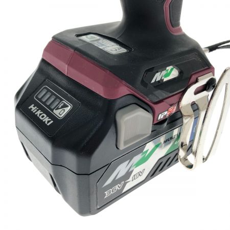  HiKOKI ハイコーキ コードレスインパクトドライバ 36V WH36DC レッド