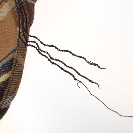  HOUSTON ヒューストン チェックビエラシャツ Lサイズ 85692053 ブラウン系