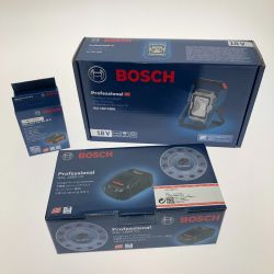□□ BOSCH ボッシュ バッテリー投光器 18V（充電器・バッテリー付） GLI18V-1900 Sランク