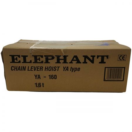  ELEPHANT エレファント YA型 チェーンレバーホイスト 1.6t YA-160