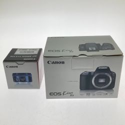 □□ CANON キャノン EOS Kiss X9　EF50mm f1.8STM　カメラ　レンズセット Bランク