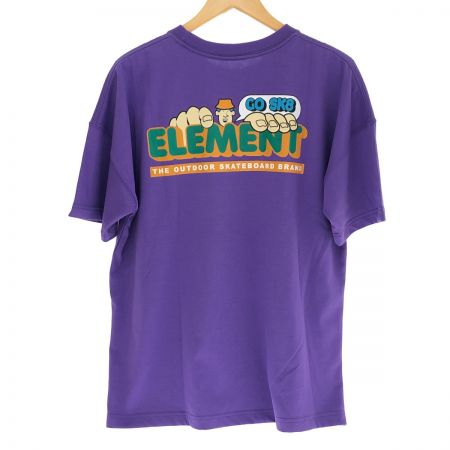  ELEMENT エレメント 半袖Tシャツ Mサイズ BD021257 パープル