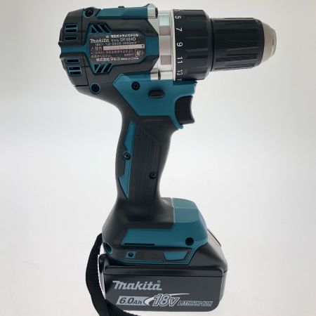  MAKITA マキタ 充電式ドライバドリル 18V DF484DRGX 青