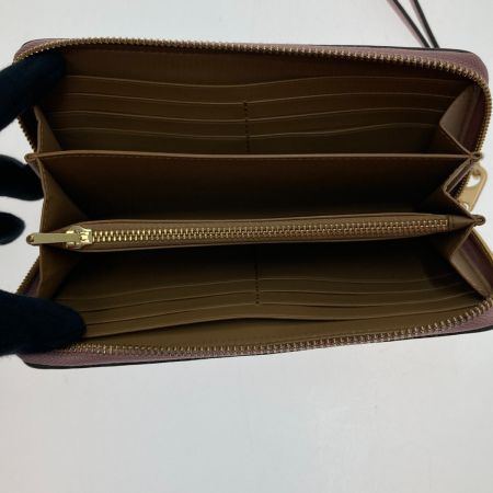  COACH コーチ 長財布　ロング ジップ アラウンド ウォレット ウィズ フローラル プリント C4455 ホワイト系