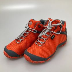 □□ MERRELL メレル CHAM 7 STORM MID GTX 25cm ゴアテックス J31127 オレンジ Aランク