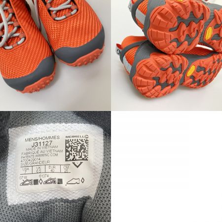  MERRELL メレル CHAM 7 STORM MID GTX 25cm ゴアテックス J31127 オレンジ