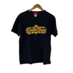 □□ CREAM SODA クリームソーダ Tシャツ SIZE L 古着 ブラック Cランク