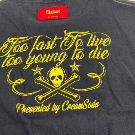  CREAM SODA クリームソーダ Tシャツ SIZE L 古着 ブラック