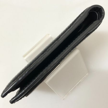  GUCCI グッチ 二つ折り財布 グッチシマ GG柄 ロゴプレート 本体のみ 365481 ブラック