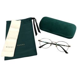□□ GUCCI グッチ メガネフレーム ボストン チタン GG1128OJ ブラウン Bランク