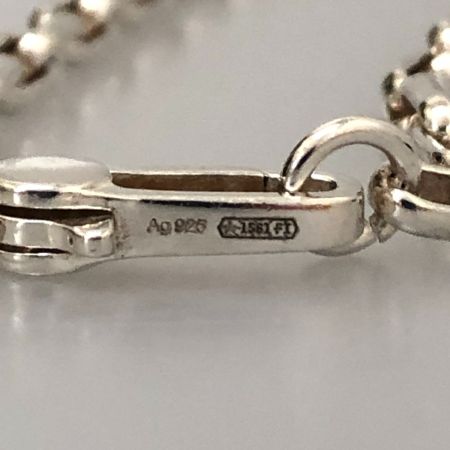  GUCCI グッチ インターロッキングG ネックレス スターリングシルバー 295710 シルバー